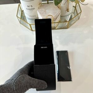 PRADA Sunglasses Case and Cloth